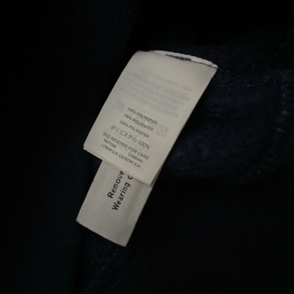 J. Crew The Sporting Life Men's Medium Heather Blue Quarter Zip Fleece Pullover - Picture 5 of 10